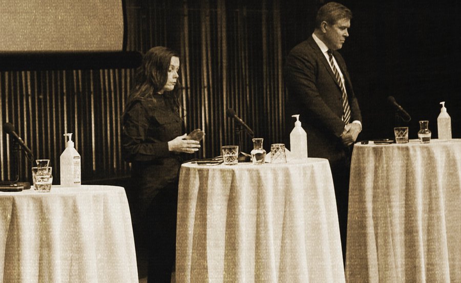 Mynd: Samsett katrín og bjarni