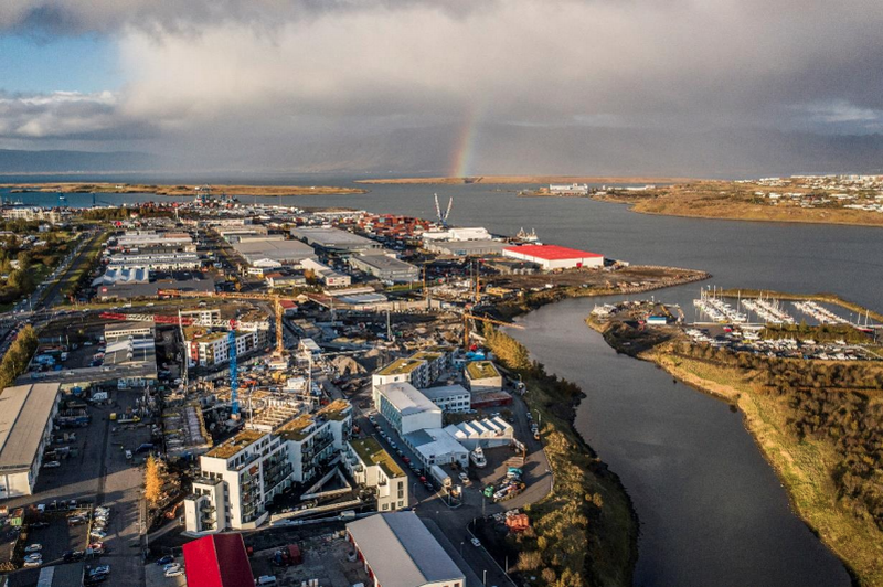 Horft yfir Kleppsvík. Mynd: Reykjavíkurborg