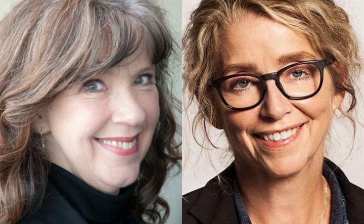 Kolbrún Halldórsdóttir og Kristín Þorsteinsdóttir.