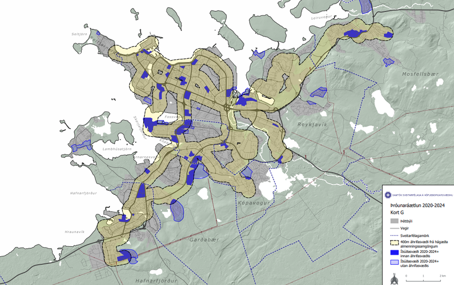 Mynd: Þróunaráætlun höfuðborgarsvæðisins 2020-2024 kortalmenningssssamgognurssh.png