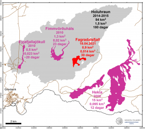 Heimild: Jarðvísindadeild Háskóla Íslands.