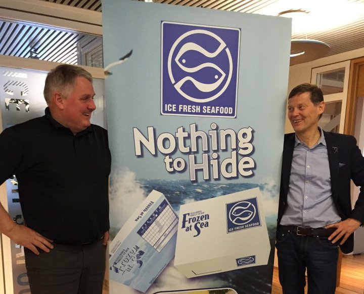 Kristján Vilhelmsson og Þorsteinn Már Baldvinsson eru tveir af aðaleigendum Samherja Holding.