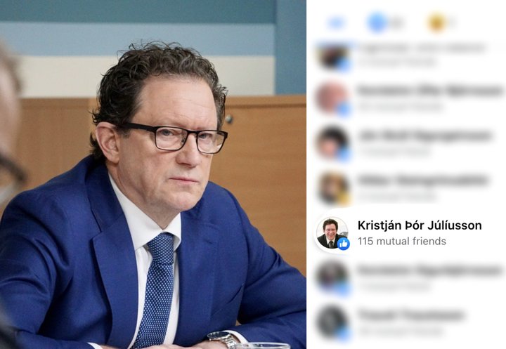 Kristján Þór Júlíusson, sjávarútvegs- og landbúnaðarráðherra.