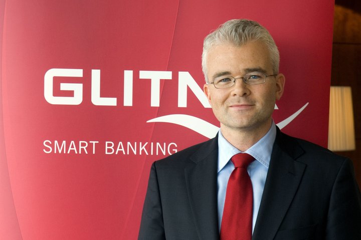 Lárus Welding þegar hann var stýrði Glitni.