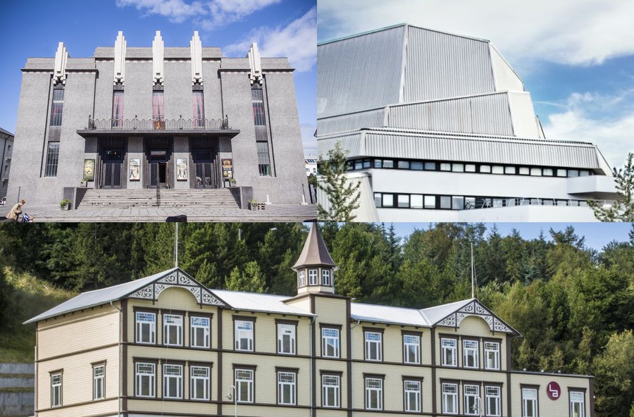 Samsett mynd Leikhúsin