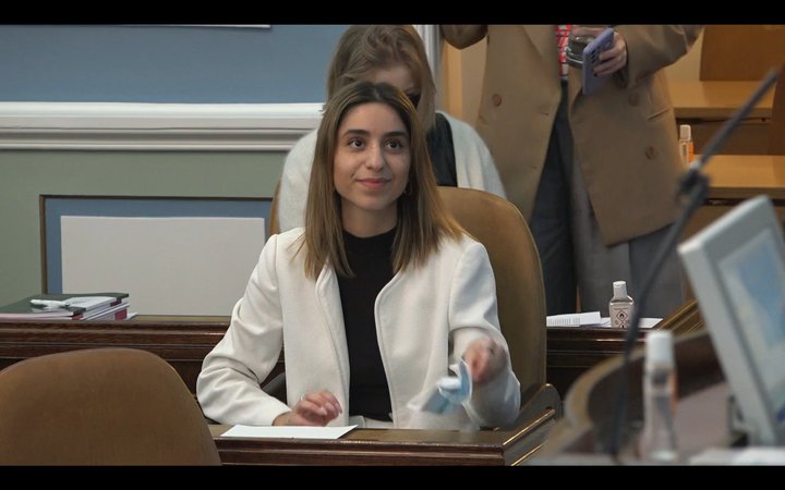 Lenya Rún Taha Karim, varaþingmaður Pírata.