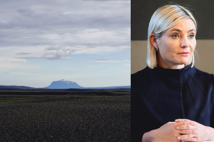 Lilja Alfreðsdóttir og hálendið