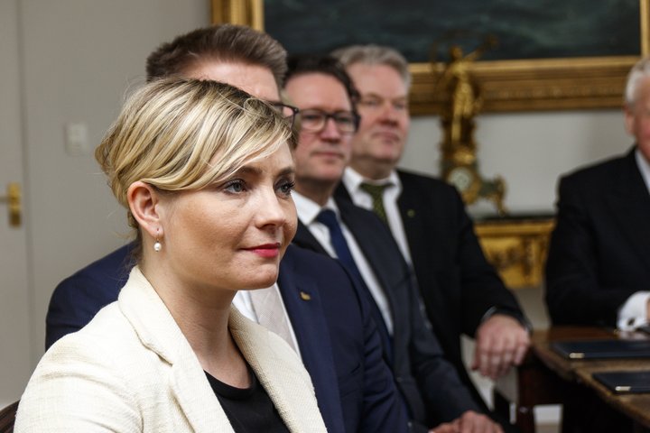 Lilja Alfreðsdóttir og Sigurður Ingi