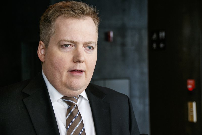 Sigmundur Davíð Gunnlaugsson, sem þá var forsætisráðherra, lagði ekki trúnað á að fleiri Íslendingar væru að flytja frá landinu en til þess á meðan að stjórn hans sat. MYND: Birgir Þór Harðarson.