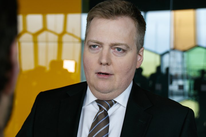 Sigmundur Davíð Gunnlaugsson.