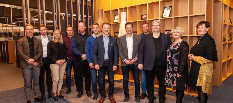 Stjórnendur Marel og Curio.