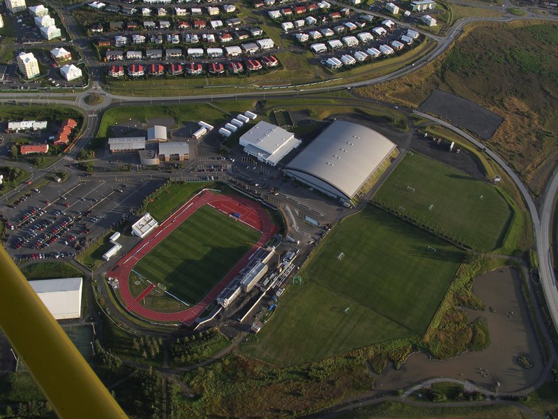 Borgarlínustöð í Fífunni er sögð æskileg vegna nálægðar við íþróttamannvirki Breiðabliks, þar sem fjölmennir viðburðir fara oft fram. Mynd: Markaðsstofa Kópavogs