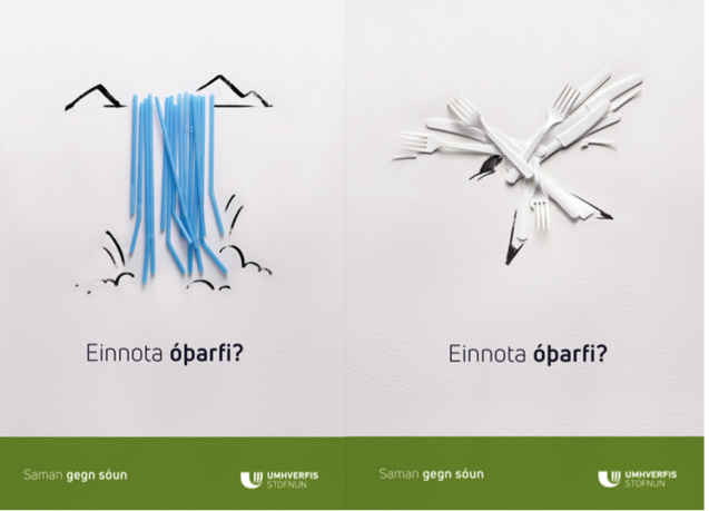 Ráðist var í átak gegn notkun einnota plastvara fyrr á árinu. Við verðum einfaldlega að hætta að nota hluti einungis einu sinni. Mynd: Aðsend.