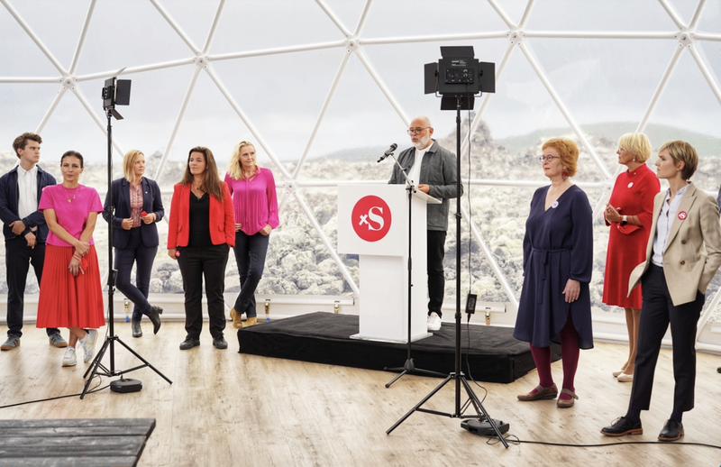 Frá fundi Samfylkingarinnar í dag. Mynd: Samfylkingin