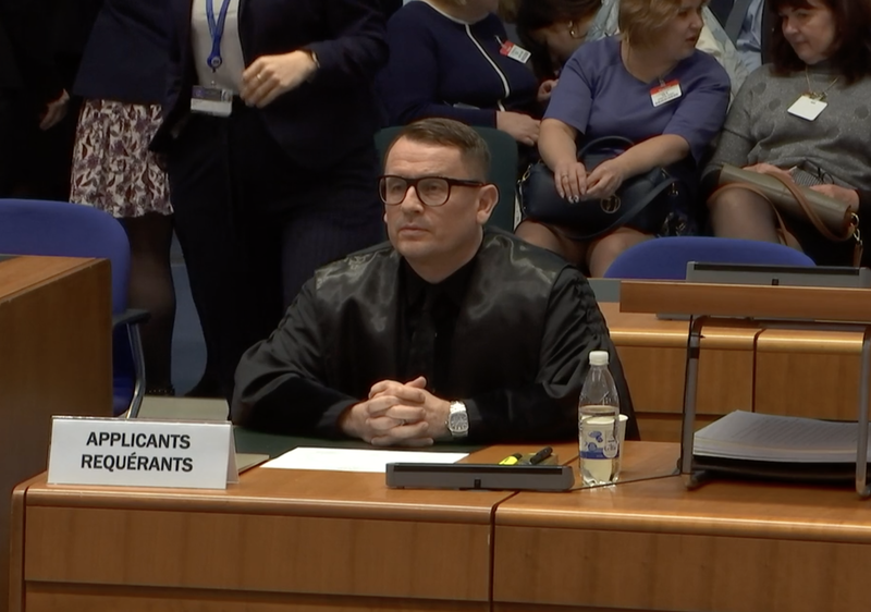 Vilhjálmur Vilhjálmsson lögmaður hefur rekið málið fyrir hönd Guðmundar Andra. Mynd: Skjáskot/MDE