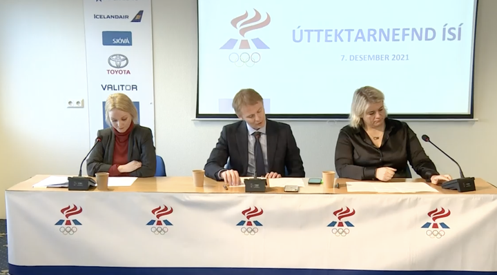 Rán Ingvarsdóttir, Kjartan Bjarni Björgvinsson og Hafrún Kristjánsdóttir sátu í nefndinni.