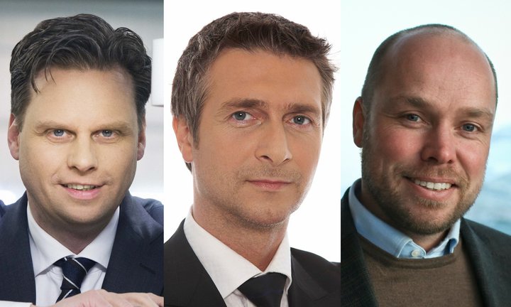 Árni Oddur Þórðarson, Árni Harðarson og Tómas Már Sigurðsson voru tekjuhæstu forstjórarnir á síðasta ári.