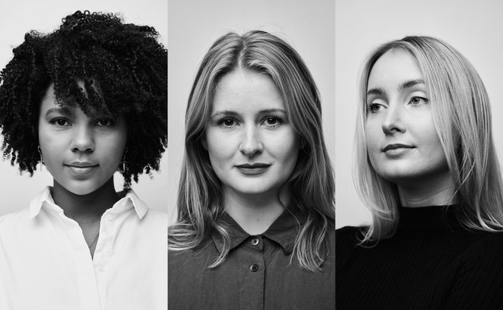 Chanel Björk Sturludóttir, Elinóra Guðmundsdóttir og Elínborg Kolbeinsdóttir.