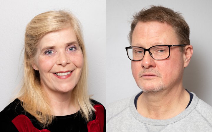 Anna Lára Steindal og Árni Múli Jónasson