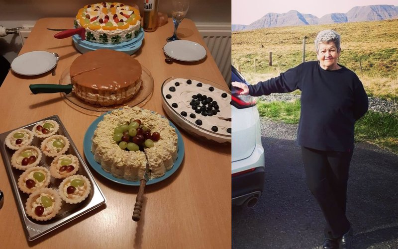 Hugmyndin vaknaði fyrir mörgum árum en móðir Fjólu Sigríðar handskrifaði uppskriftir í stílabók og safnaði. Mynd: Aðsend