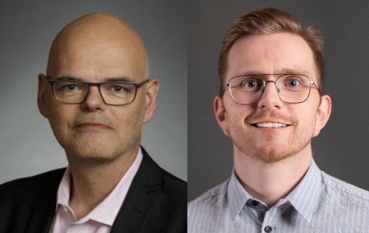 Ólafur Þór Gunnarsson og Kári Gautason