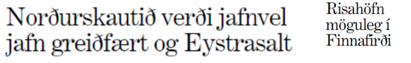 Fyrirsagnir úr Morgunblaðinu 17. október 2014.