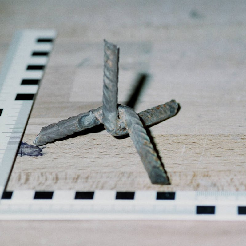 Naglalykkjur. Mynd: Danska lögreglan