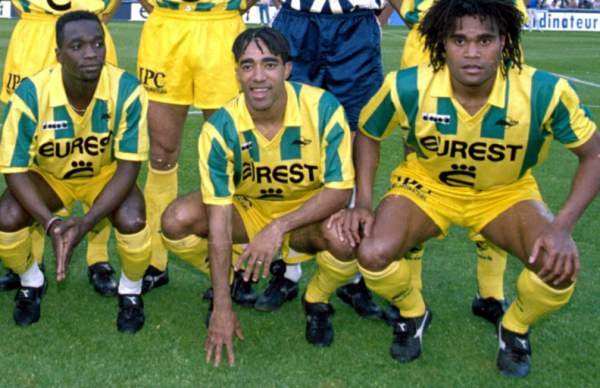 Nantes meistari, með magnað lið leikmanna sem áttu eftir að ná langt.