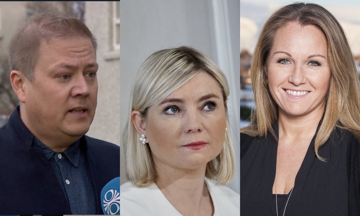 Breki Karlsson, formaður Neytendasamtakanna, Lilja D. Alfreðsdóttir, menningar- og viðskiptaráðherra, og Svanhildur Hólm Valsdóttir, framkvæmdastjóri Viðskiptaráðs Íslands.