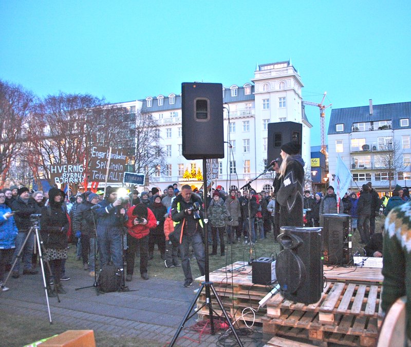 Mótmæli í nóvemver 2014