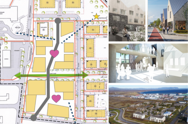 200 metra göngugata, skrifstofur, íbúðahúsnæði og verslanir verða hluti af nýjum miðbæ Þorlákshafnar. Framkvæmdafélga í eigu Björgólfs Thors Björgólfssonar fjárfestis hefur gert drög að samningi við Ölfus um framkvæmdir á svæðinu.