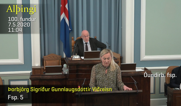 Þorbjörg Sigríður Gunnlaugsdóttir, þingmaður Viðreisnar.