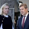 Þorbjörg Sigríður Gunnlaugsdóttir og Bjarni Benediktsson ræddu skæruliðadeild Samherja á þingi í dag.