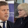 Oddný G. Harðardóttir og Bjarni Benediktsson ræddu um aflandseignir Íslendinga í dag.