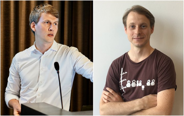 Ólafur Margeirsson og Eiríkur Ragnarsson