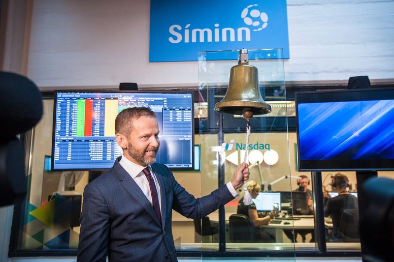 Orri Hauksson, forstjóri Símans, setti saman fjárfestahópinn sem handsalaði kaup í Símanum í maí. 