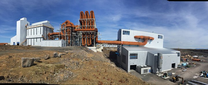 Kísilverksmiðjan í Helguvík hefur ekki verið starfrækt í fjögur og hálft ár.