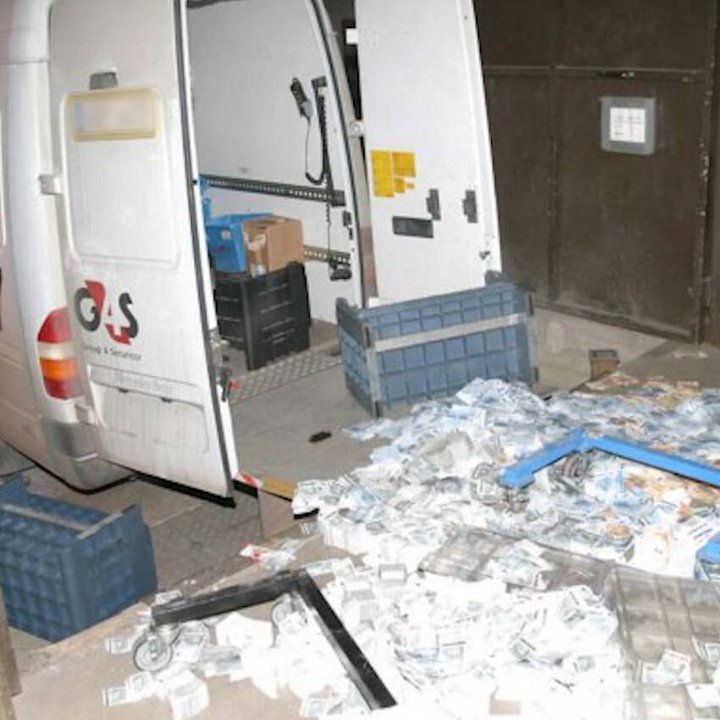 Mynd tengd ráninu sem var framið í Dansk Værdihåndtering árið 2008.