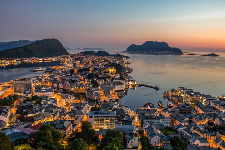 Ålesund í Noregi