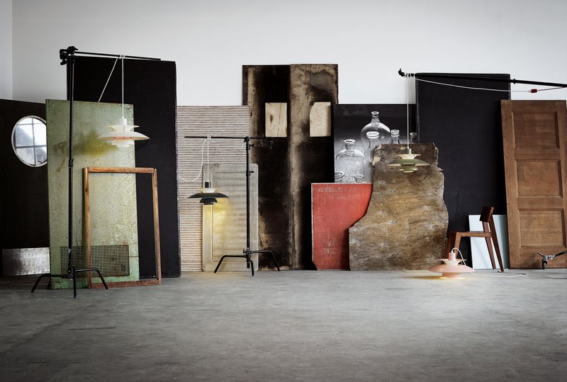 PH 5 ljósið er til í ýmsum útgáfum og litum í dag. Mynd frá Louis Poulsen.