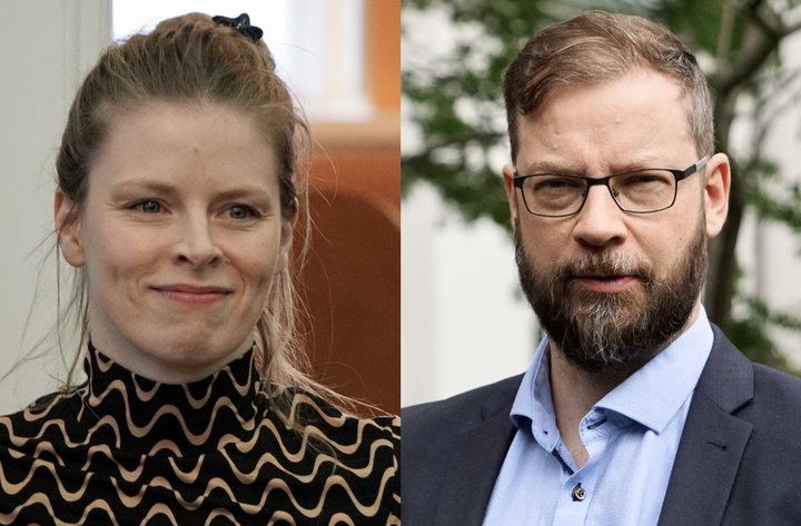 Arndís Anna Kristínardóttir Gunnarsdóttir og Björn Leví Gunnarsson eru flutningsmenn frumvarpsins.