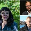 Birgitta Jónsdóttir, Smári McCarthy og Einar Brynjólfsson mynda hópinn sem á að sjá um stjórnarmyndunarviðræður Pírata.