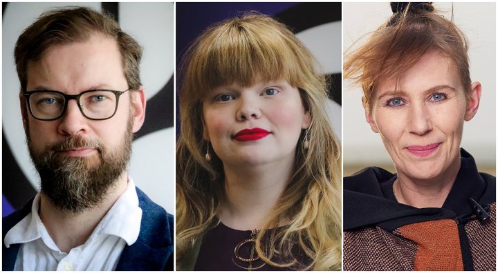 Björn Leví, Þórhildur Sunna og Álfheiður.