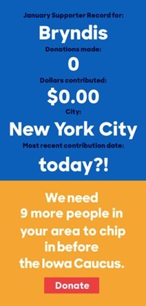 Allt reynt til að eflast kosningamaskínuna.