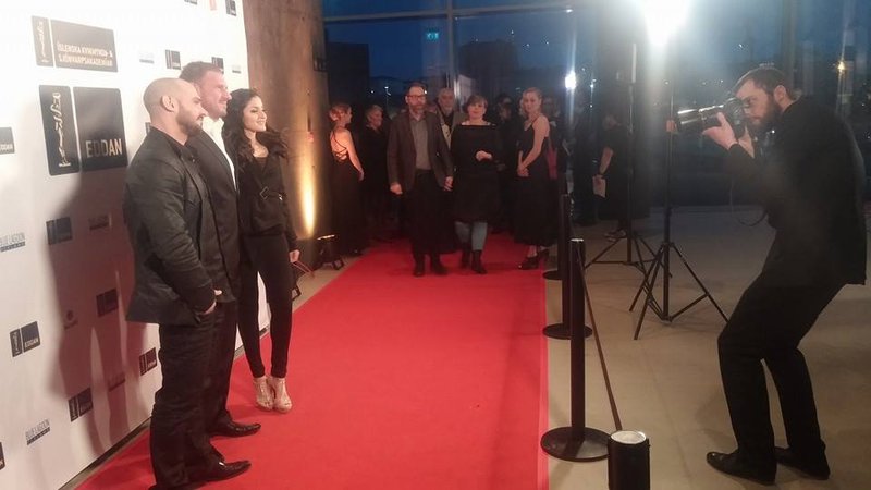 Mikið var lagt í verðlaunahátíðina í ár. Stöð 2 var meðal annars með beina útsendingu frá rauða dreglinum.