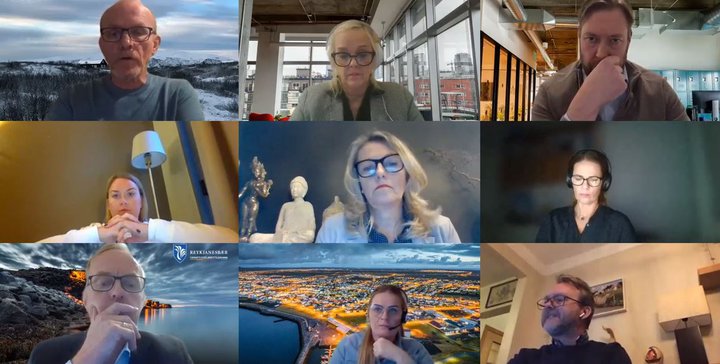 Frá bæjarstjórnarfundi í Reykjanesbæ á þriðjudaginn.