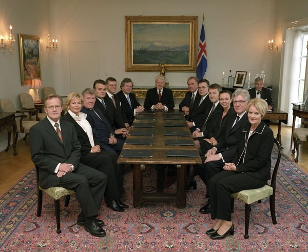 Ríkisstjórn Davíðs Oddssonar eftir kosningar 1999.