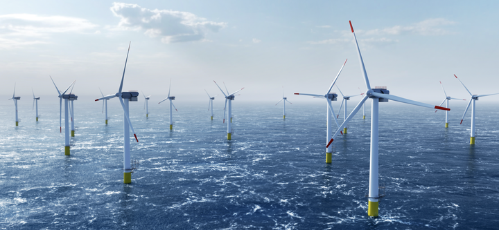 Vindorkuverið Hornsea 2 er í um 90 kílómetra fjarlægð frá ströndum Yorkshire.