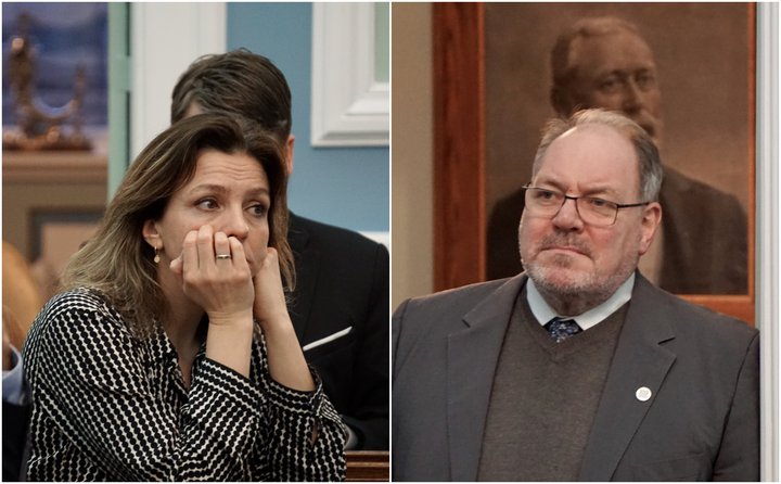 Rósa Björk Brynjólfsdóttir og Ásmundur Friðriksson.