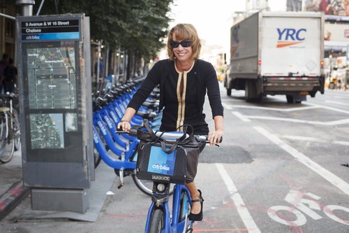 Janette Sadik-Khan. Hún er best. Mynd: Aðsend.